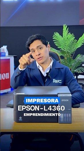 IMPRESORA Epson L4360 para Emprendimiento #impresora #epson
