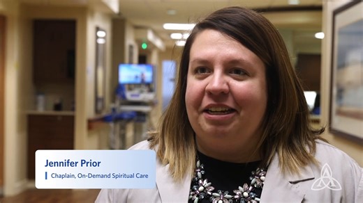  “The look on her face when she got to see her hair and welcome her friends into her room — it just was incredible.” This Spiritual Care Week, Chaplain Jennifer Prior shares how a curling iron and a few shared stories honored a patient who wasn’t feeling like herself. | Studer Family Children’s Hospital at Ascension Sacred Heart | Facebook