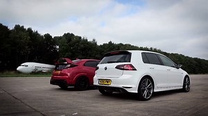 1.4M views · 135 reactions | Honda Civic Type R vs VW Golf R | GOLF R | Facebook
