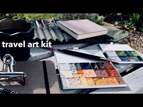 My Travel Art Supplies Kit | Spring 2024