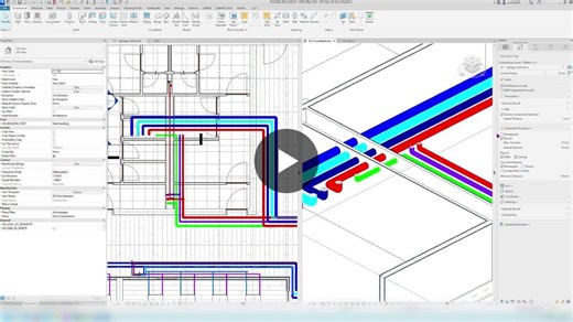 #bim #otworowanie #linear #mep #structuraldesign | Szymon Żmijewski