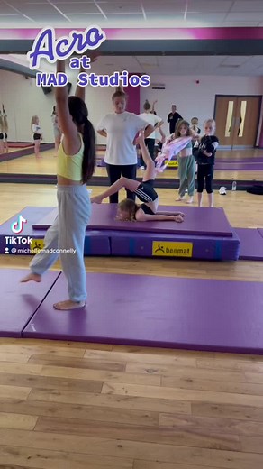 1.4K views | Acro at MAD Studios #danceclass #madstudios #acro #gymnastics #dance #kidsdance #coatbridge | MAD Studios | Facebook