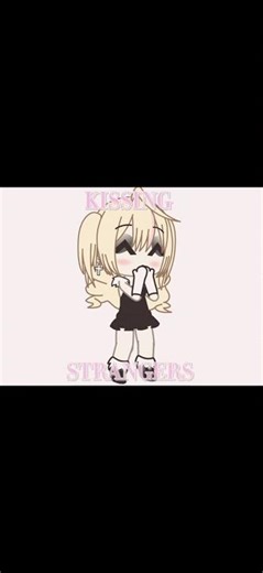 KISSING STRANGERS!! #trend #gacha #gachatrend #gachalife #kiss