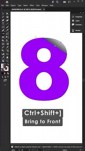 Create a paper cut effect on illustrator #tips ￼