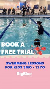 Experience the joy of swimming at Big Blue Swim School with a free trial lesson! | Big Blue Swim School | Facebook