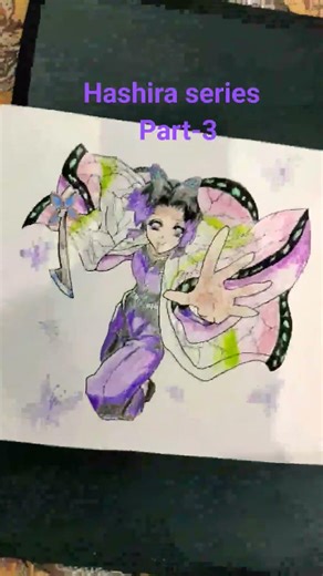 Insect hashira🦋 Shinobu kocho #art #demonslayer #drawing #editing #edit #hashira #animeart