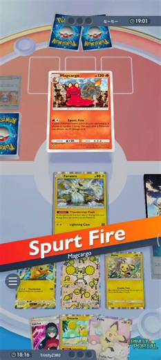 Pokemon TCG Pocket - Vs Magcargo deck! When system dont want you to lose! #PokemonTCGPocket #pokemon | Trinity Portal