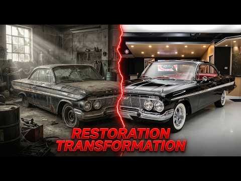 1961 Chevrolet Impala — From Abandoned Rust to Showroom Perfection
