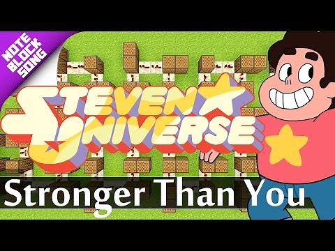 Stronger Than You - Steven Universe - Minecraft |Note Block Song + Doorbell Tutorial|