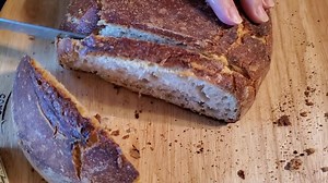 4.2K views · 90 reactions | Sourdough bread is done! Came out perfect! I'll be posting the video on facebook/YouTube tomorrow if you want to make this bread. Starter took 7 days but it was worth it! | Tia Maria's Blog | Facebook