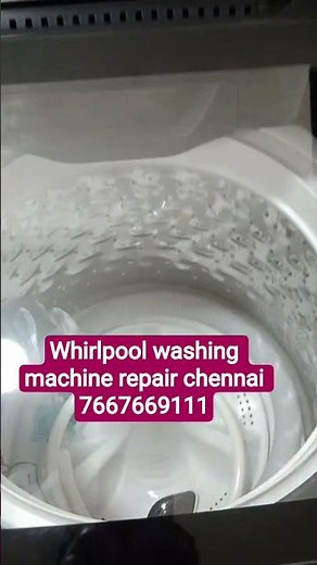 washing machine repair chennai whirlpool