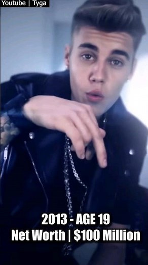 The Evolution Of Justin Bieber's Net Worth