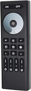 2.4G Wireless RF Remote for Single Color LED Strip Light, 4 Zone Group Control, Brightness Dimming, RC01RFB Touch Control