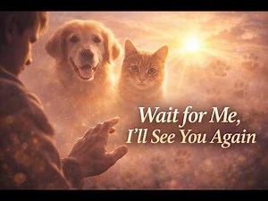 Wait for Me, I’ll See You Again – Emotional Tribute Song for Grieving a Pet