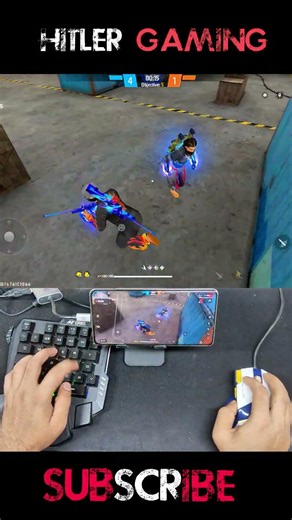 Pc❌mini mobile setup ✅Free Fire Gaming Keyboard|⌨️🖱📱Mix Pro Geek Gamer #freefire #mixpro #geekgamer