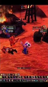 WoW Classic TBC Warlock World PvP - 1v2 Warlock vs Shaman and Mage #worldofwarcraft #mmorpg #pvp