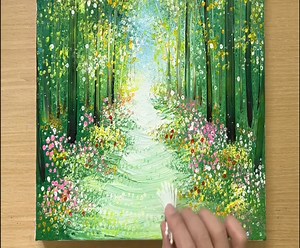 62K views · 576 reactions | How to draw a man walking his dog /Acrylic Painting Technique for Beginners | Acrylic Painting Techniques | Facebook