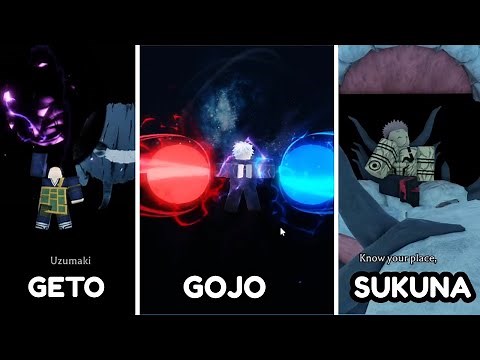 All Special Grade drop/pull cutscenes - Sorcerer Tower Defense