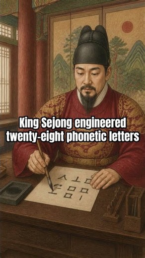 October 9th: Hangul is first published by King Sejong the Great