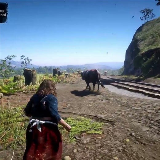 Catching 100 Millions Dollars Big Bull #rdr2 #ytshorts #gaming