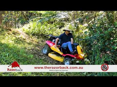 The Razorback - Ultimate All-Terrain Lawn & Vegetation Mower