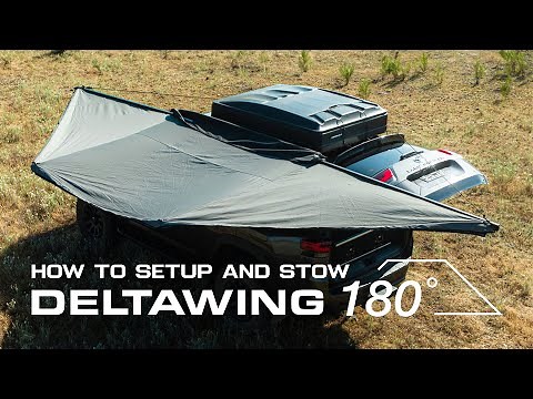 How To Setup and Stow Your 180 Degree Awning | Ironman 4x4