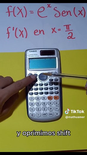 Calculadora Casio: Cómo Calcular Derivadas Paso a Paso