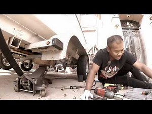 replacing boat trailer spindle