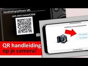 EOS Extra | QR van handleiding op je camera (Dutch)