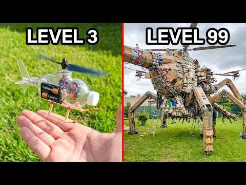 Level 1 to 100 Homemade Inventions