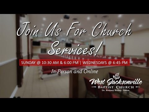 Wednesday, 01/14/2026 Evening Service @ WJBC