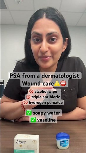 How to take care of wounds explained by a dermatologist ￼