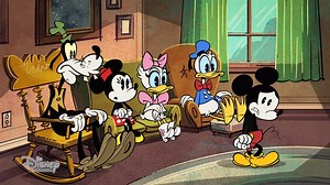 27K views · 426 reactions | We have a VERY special announcement! In celebration of Mickey Mouse's 90th birthday, the Emmy Award-winning "Mickey Mouse" shorts will debut a special extended-length episode entitled "Surprise!" Here's a preview of the short, which premieres November 18 on Disney Channel and in the DisneyNow app! | Good Morning America | Facebook