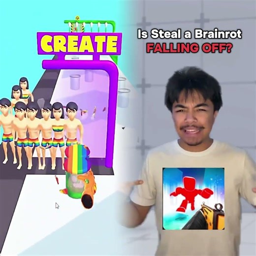Is Steal a Brainrot Falling Off?#roblox #robloxmemes #stealabrainrot #gaming