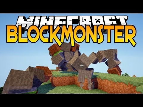 Minecraft Mods - THE BLOCK MONSTER MOD