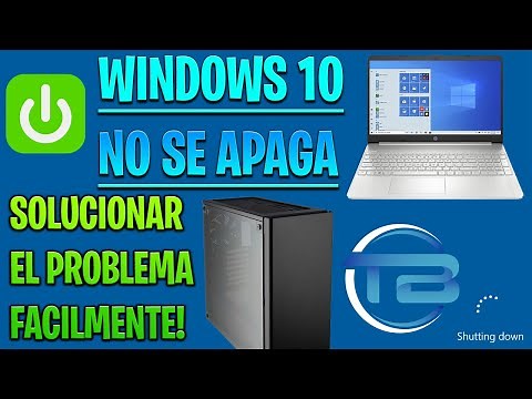 SOLUCIÓN WINDOWS 10 NO SE APAGA ► Como hacer que la PC o computadora se apague y no se reinicie.