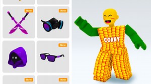 3 challenges = 3 free items. | Corny Blox