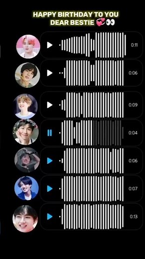 BTS Happy Birthday song 🥳 #bts