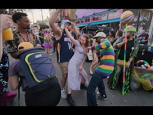 2023 Mardi Gras Day New Orleans - Partying Hard and Wild on Frenchmen Street - Part 3