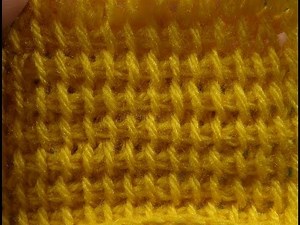 πλεκτο σχεδιο με βελονακι * ΒΑΣΙΚΗ ΤΥΝΗΣΙΑΚΗ ΠΛΕΞΗ *