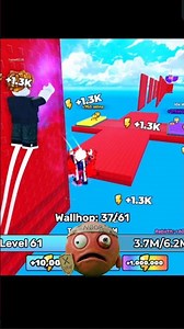 NOOB to PRO in Wall Hop Obby! 🔥😱
