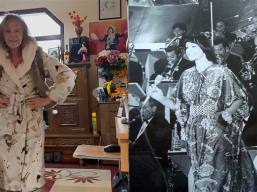 Marina Voica a făcut senzație pe TikTok la 89 de ani. Artista a dansat în halat și a adunat peste 600.000 de vizualizări