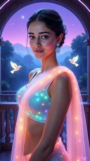 What If Ananya Panday Was an Alien Goddess? 💫 [AI Reveal] #desidreamframe