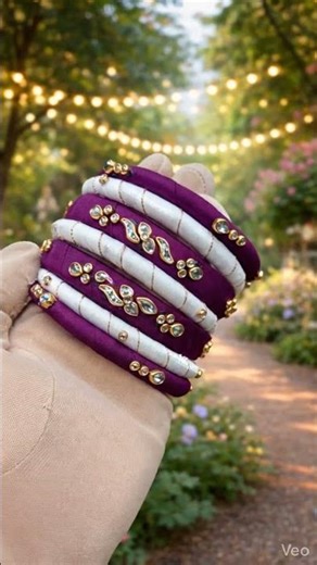 the beautiful custom made bangles for festival seasons #silkthreadbanglesnewdesigns #music #shorts