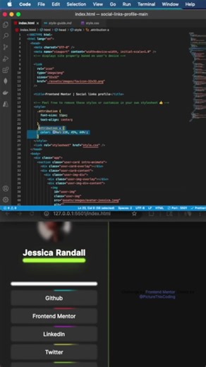 Neon Social Links Card (CSS Glow + Loader Reveal) ✨ #coding #frontendmentor #css