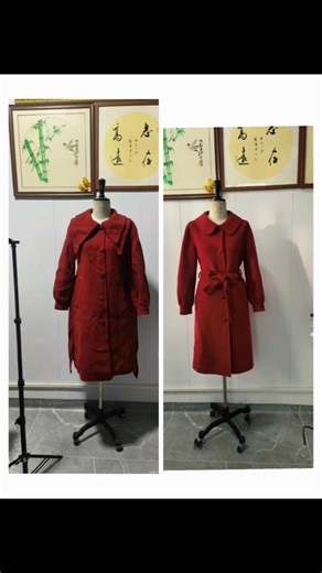 Trench Coat Collar Modification Tutorial "Master Clothing Alterations" #clothesswap #shortsfeed