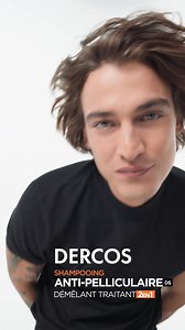 Le shampoing antipelliculaire démêlant traitant Dercos 2-en-1 ✅ Élimine 100 % des pellicules dès la 1ʳᵉ utilisation ✅ Démêle et hydrate les cheveux | Vichy Maroc