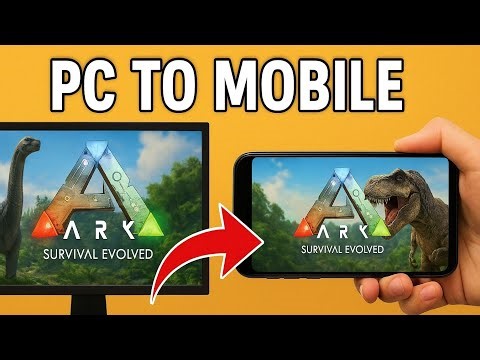 How To Play Ark PC On Mobile 📲 Ark Survival evolved #arksurvivalevolved