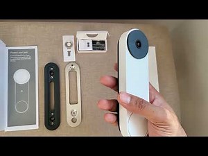 NEW Google Nest Doorbell 2021 ( Battery ) Easy installation