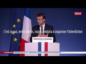 Ce qu'il faut retenir du programme de Macron